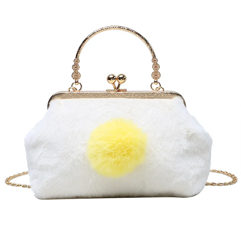 Autumn and Winter Fashion Elegant New style designer handbag artificial fur clutch purse ladies chain shoulder bags
Autumn and Winter Fashion Elegant New style designer handbag artificial fur clutch purse ladies chain shoulder bags