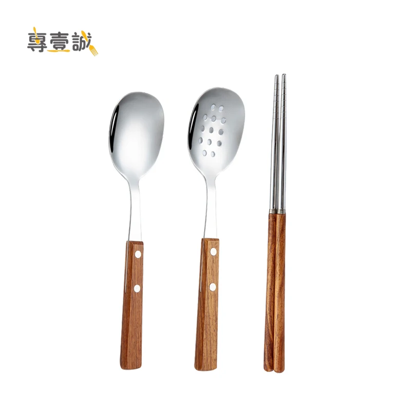 Wooden Handle Stainless Steel Filter Skimmer Spoon Serving Spoon Chopsticks Cutlery, Red/brown
Wooden Handle Stainless Steel Filter Skimmer Spoon Serving Spoon Chopsticks Cutlery, Red/brown