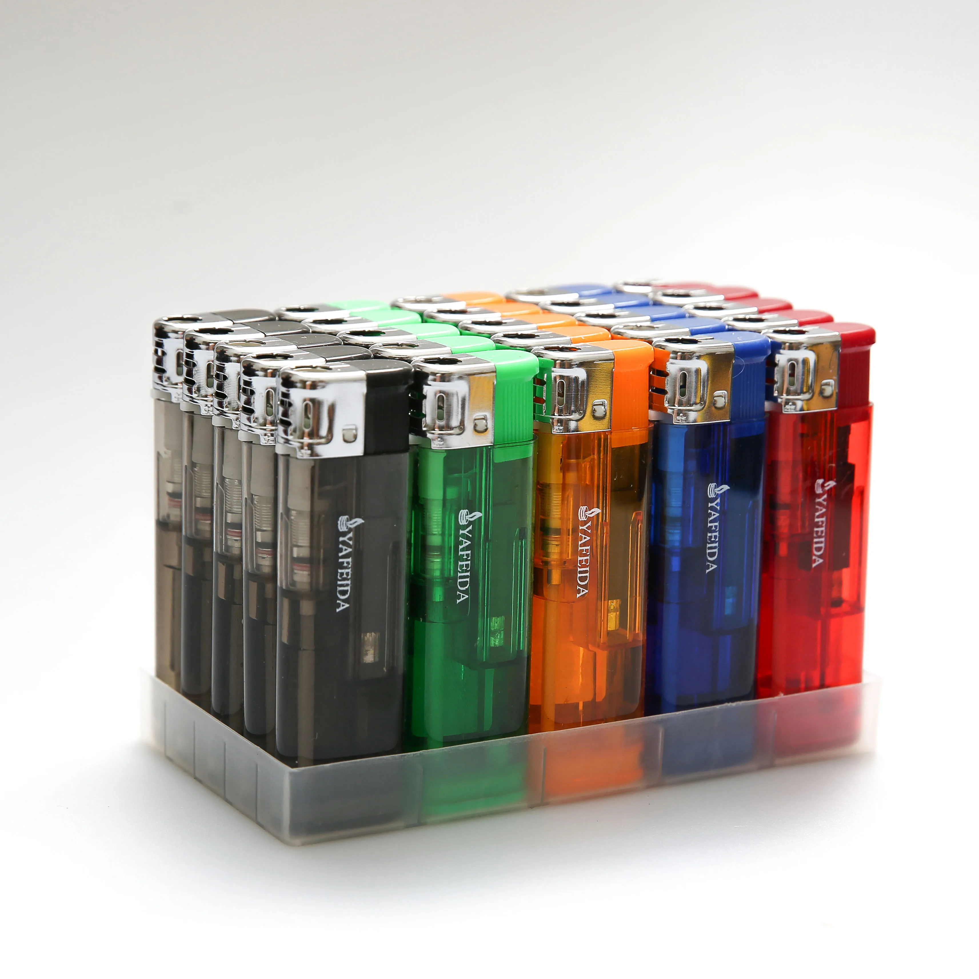 Hot sale custom gas refill windproof electronic lighter with lighter logo custom print, 5 colors
Hot sale custom gas refill windproof electronic lighter with lighter logo custom print, 5 colors