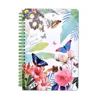 Hard cover custom logo spiral notebook A5 new design the ballet girl wholesale