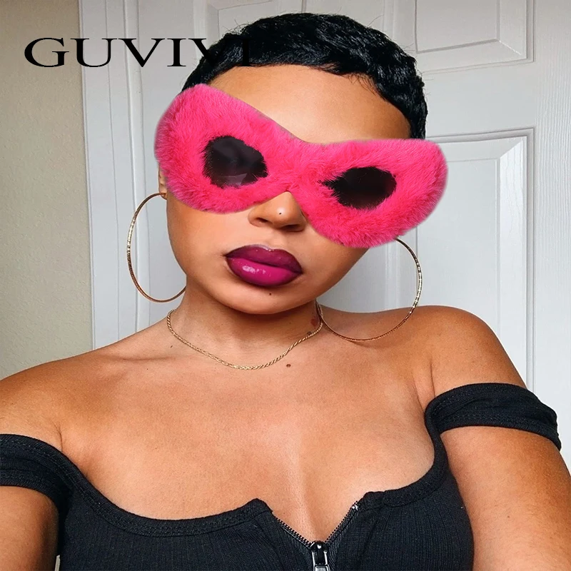 Guvivi Sunglasses New Arrival Cat Eye Furry Unique Sunglasses Popular Vintage Big Frame Women Sunglasses Custom Wholesale Glass
Guvivi Sunglasses New Arrival Cat Eye Furry Unique Sunglasses Popular Vintage Big Frame Women Sunglasses Custom Wholesale Glass