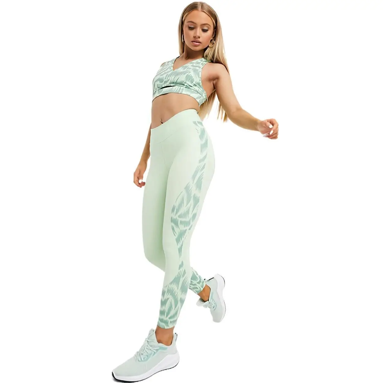 Customized Plus Size Fashion Printed Shockproof Leggings Sport Pants Yoga Pants Tank Top Yoga Wear 2 Piece Sets Womens Suit, Picture shows
Customized Plus Size Fashion Printed Shockproof Leggings Sport Pants Yoga Pants Tank Top Yoga Wear 2 Piece Sets Womens Suit, Picture shows