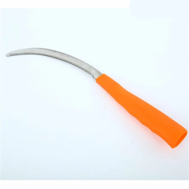 Small Saw Sickle Knife Plastic Handle Weed Remover Grass Sickle Garden Plants Weeder Cutter Tools
Small Saw Sickle Knife Plastic Handle Weed Remover Grass Sickle Garden Plants Weeder Cutter Tools