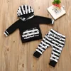 Christmas Baby Clothes cotton sets Hot Style Children's Wear Autumn/Winter Skull Printed Hoodie Hoodie Set