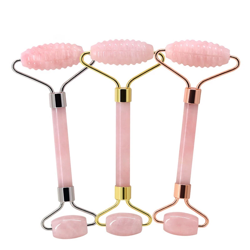 JD017 Private logo rose quartz face massage roller Double Head Jade Roller face massager roller for Face Lift Slimming
JD017 Private logo rose quartz face massage roller Double Head Jade Roller face massager roller for Face Lift Slimming