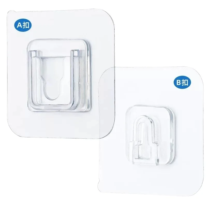 Double-Sided Adhesive Wall Hooks Hanger Strong Transparent Suction Cup Sucker Wall Storage Holder For Kitchen Bathroom
Double-Sided Adhesive Wall Hooks Hanger Strong Transparent Suction Cup Sucker Wall Storage Holder For Kitchen Bathroom