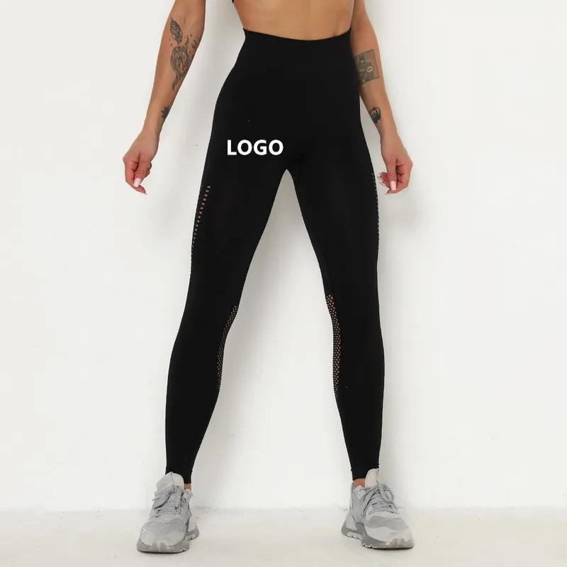 Nylon Seamless Hollow Out Outdoor Sports Tight Fitting Running Quick Drying Yoga Training Pants, As picture
Nylon Seamless Hollow Out Outdoor Sports Tight Fitting Running Quick Drying Yoga Training Pants, As picture