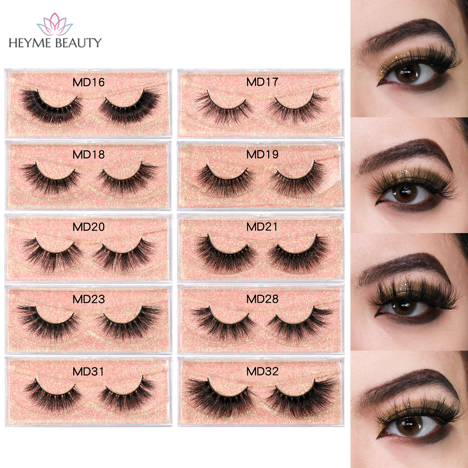 3D Mink Lashes Makeup Eyelashes Dramatic Fluffy Wispy Volume Natural Long Lasting Thick Cross False Eyelash Dropshipping
3D Mink Lashes Makeup Eyelashes Dramatic Fluffy Wispy Volume Natural Long Lasting Thick Cross False Eyelash Dropshipping