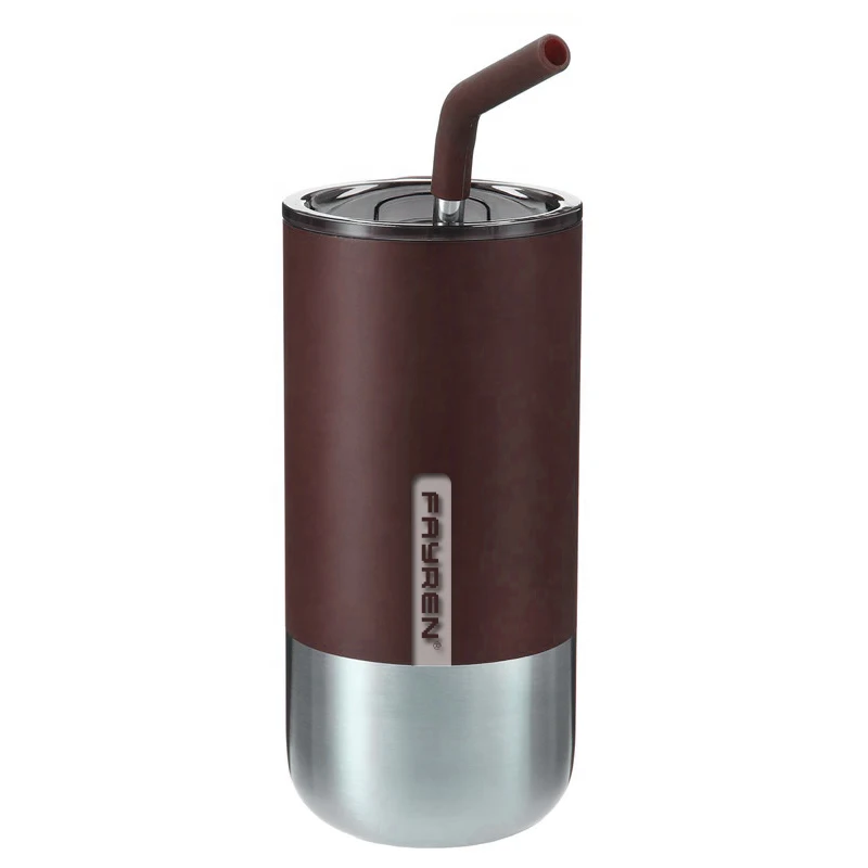Fayren Eco-Friendly Stainless Steel Tumbler mug with slide lid and straw, Customized color
Fayren Eco-Friendly Stainless Steel Tumbler mug with slide lid and straw, Customized color