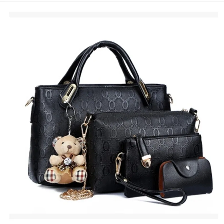 Fashion 4pcs/Set Women Bag Portable Luxury Designer Bags Stocked Handbag Messenger Bag for Women
Fashion 4pcs/Set Women Bag Portable Luxury Designer Bags Stocked Handbag Messenger Bag for Women