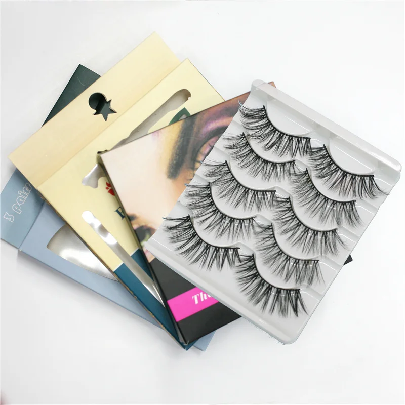 Large Stock High Quality Mink Lashes Natural Thick Fluffy 3D Mink Eyelashes 5 pairs pack
Large Stock High Quality Mink Lashes Natural Thick Fluffy 3D Mink Eyelashes 5 pairs pack