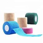 New tech 2020 High Quality veterinary wrap colored elastic cohesive bandage vet wrap