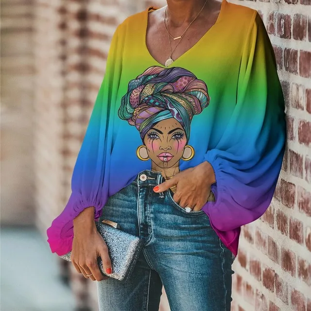 One Piece Delivery African Women Girl Printed Ladies' Chiffon Blouses Custom your Ideas V-neck Long Sleeves Women Chiffon Shirt, Customized color
One Piece Delivery African Women Girl Printed Ladies' Chiffon Blouses Custom your Ideas V-neck Long Sleeves Women Chiffon Shirt, Customized color
