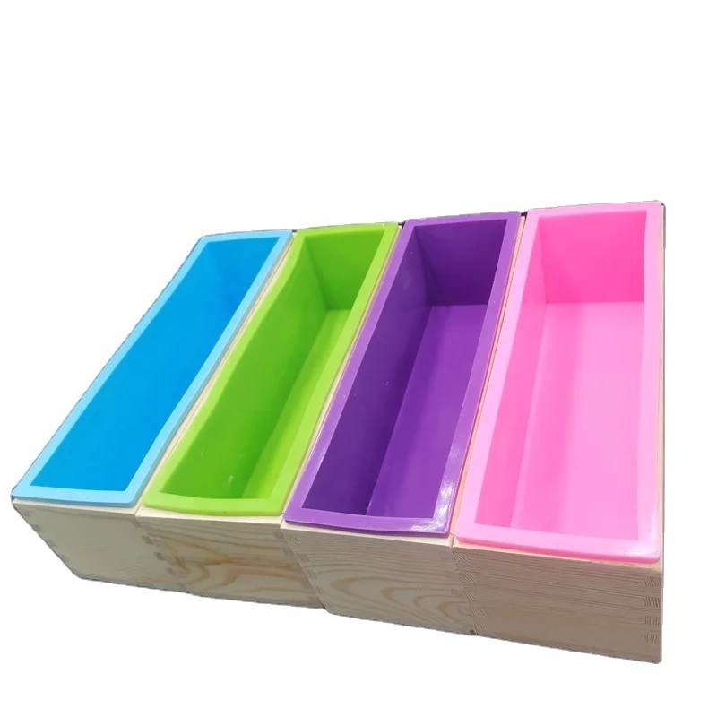 DIY Handmade soap mold rectangular wooden box toast mold 1200g silicone soap making molds wholesale, Pink,green,blue,purple
DIY Handmade soap mold rectangular wooden box toast mold 1200g silicone soap making molds wholesale, Pink,green,blue,purple