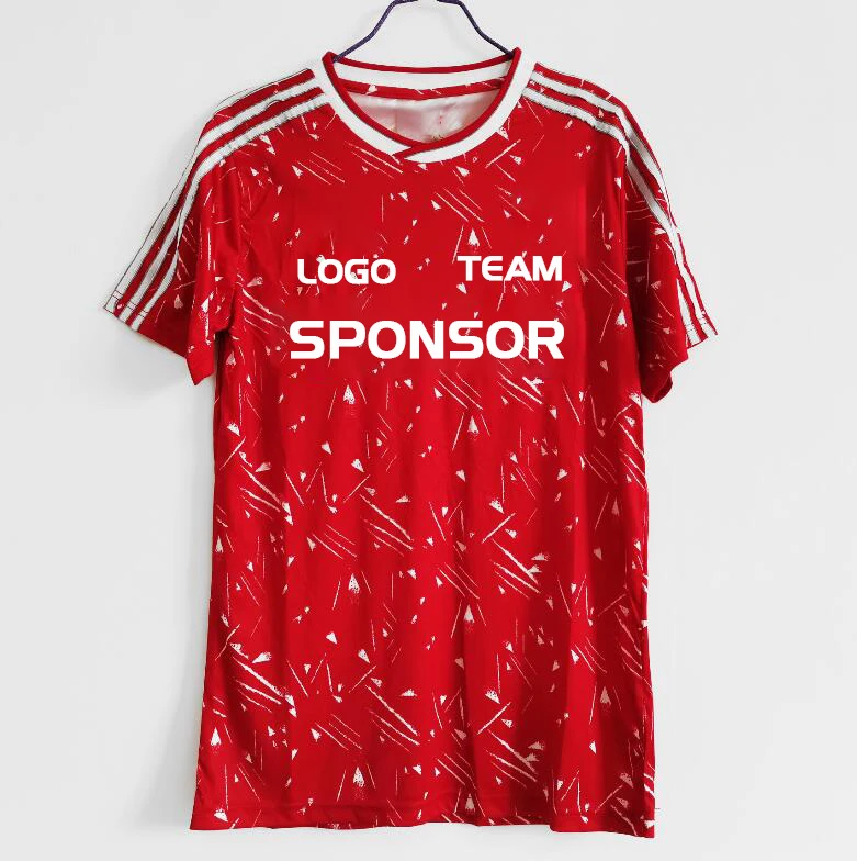 Trending Men Retro Soccer Jerseys Short Sleeved Printed Tee Shirt Soccer Wear Football Jersey, Different color can be customized
Trending Men Retro Soccer Jerseys Short Sleeved Printed Tee Shirt Soccer Wear Football Jersey, Different color can be customized