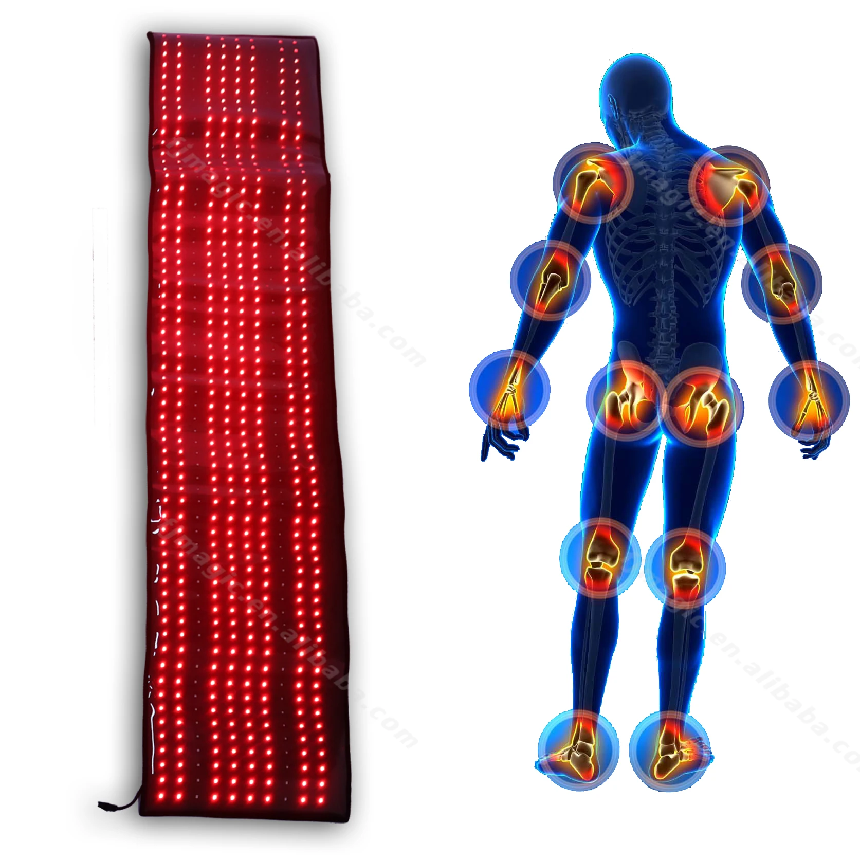 Wholesale hot-selling red light infrared physiotherapy pad for weight loss and pain relief Belt for Pain Relief
Wholesale hot-selling red light infrared physiotherapy pad for weight loss and pain relief Belt for Pain Relief