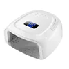 60W beauty salon infrared nail led lamp with battery for curing gel wireless charging cordless dryer