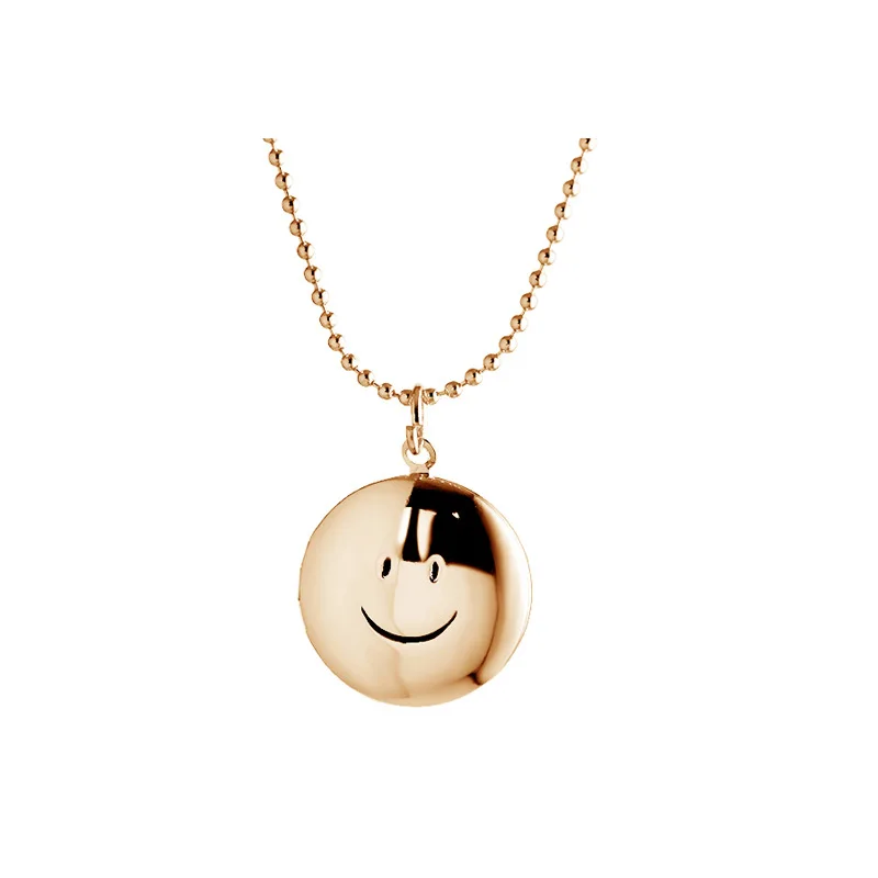 20mm Gift 2020 Copper Alloy Memory Gold Plated Floating Smiling Face Photo Locket Jewelry Pendant Necklace For Women
20mm Gift 2020 Copper Alloy Memory Gold Plated Floating Smiling Face Photo Locket Jewelry Pendant Necklace For Women