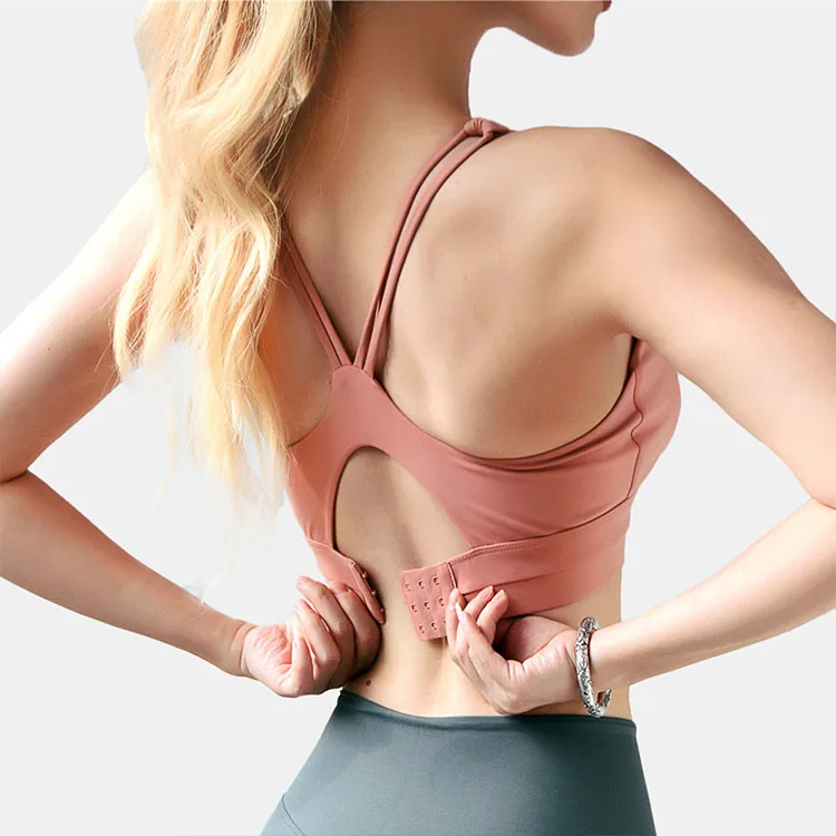Wholesale Custom Logo Women Running Gym Yoga Bra Tops Ladies Athletic Workout Fitness Push Up Sports Bra
Wholesale Custom Logo Women Running Gym Yoga Bra Tops Ladies Athletic Workout Fitness Push Up Sports Bra