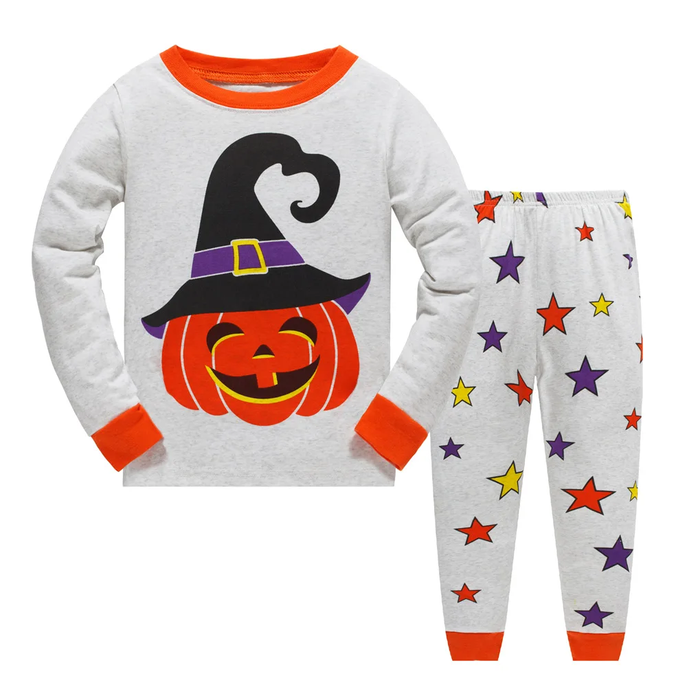 Cotton Wholesale Screen Print Boy Christmas Cartoon Pattern Halloween Print Sleepwear Set, White,navy or customized color
Cotton Wholesale Screen Print Boy Christmas Cartoon Pattern Halloween Print Sleepwear Set, White,navy or customized color