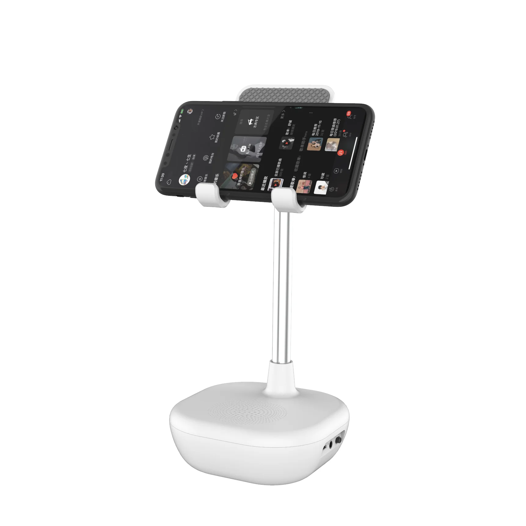 2021 New Arrival 2 in 1 Wireless Speaker Phone Holder Adjustable Portable Household Speaker, White pink
2021 New Arrival 2 in 1 Wireless Speaker Phone Holder Adjustable Portable Household Speaker, White pink
