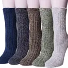 Chinese factories Winter soft cozy thick wool warm crew socks men women