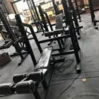 Decline 2020 Gym Equipment Machine Tri-Function Decline Incline Flat Bench For Arm Chest Abdominal Muscle