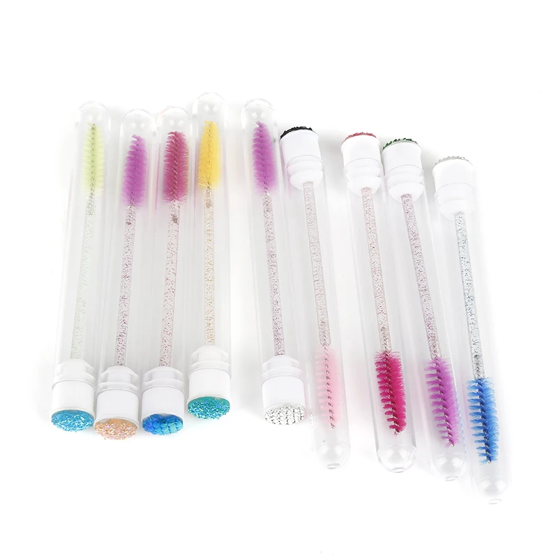 Eyelash brush tube supplement disposable eyebrow brush independent tube design diamond bottom, Red,pink,yellow,blue
Eyelash brush tube supplement disposable eyebrow brush independent tube design diamond bottom, Red,pink,yellow,blue