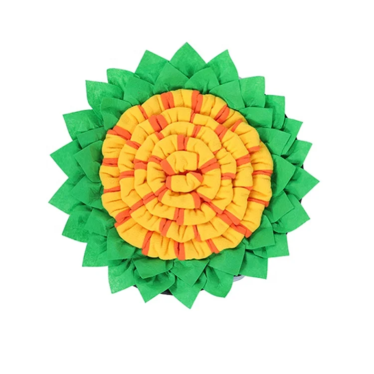Kimpets Non Slip Funny Dog Foraging Training Mats Soft Comfortable Pet Sniffing Mat Snuffle Mat For Dogs, Corrugated/sunflower
Kimpets Non Slip Funny Dog Foraging Training Mats Soft Comfortable Pet Sniffing Mat Snuffle Mat For Dogs, Corrugated/sunflower