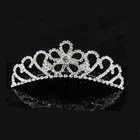 Factory direct bridal crown headdress Korean style hair diamond jewelry New hair comb comb comb accessories