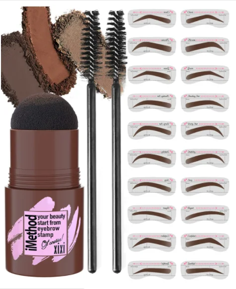 High Quality Makeup Set One Step Eyebrow Stamp Shaping Kit 10 Kind Eyebrow Stencil Shaping Eyebrow Powder Stamp
High Quality Makeup Set One Step Eyebrow Stamp Shaping Kit 10 Kind Eyebrow Stencil Shaping Eyebrow Powder Stamp