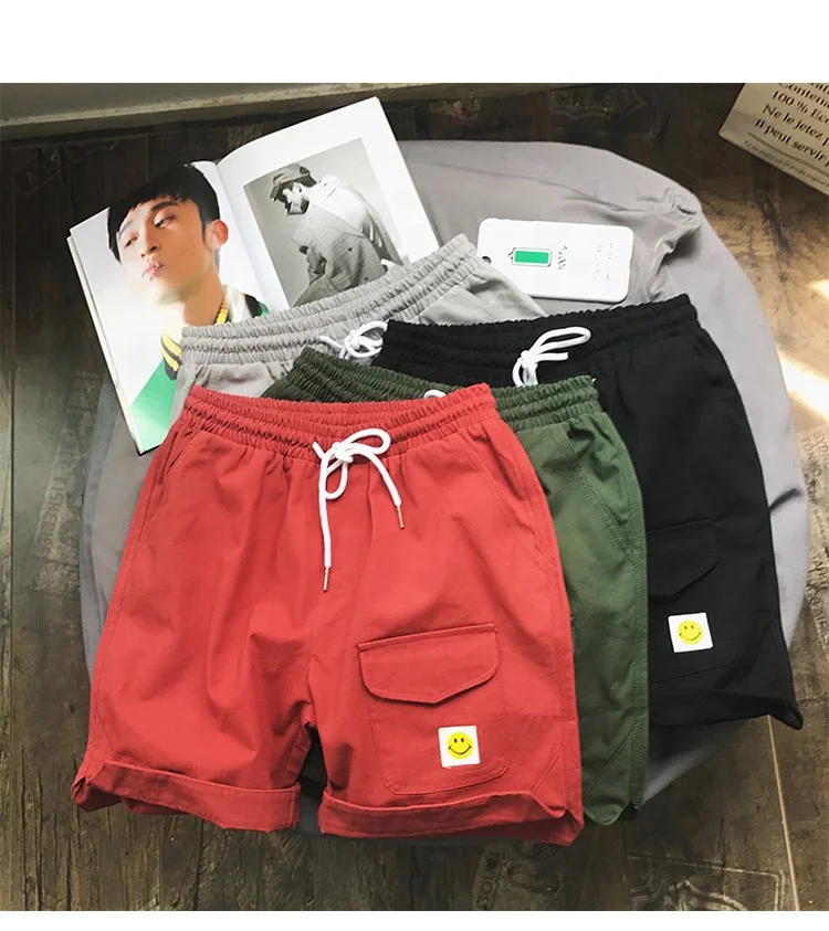 2021 Wholesale custom logo drawstring jogger shorts elastic waist mens cargo training shorts, Custom color
2021 Wholesale custom logo drawstring jogger shorts elastic waist mens cargo training shorts, Custom color
