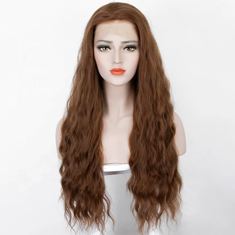 Aliblisswig Long Brown Body Wave Wigs Heat Resistant Free Part Cheap Wigs Synthetic Lace Front Wigs for Women
Aliblisswig Long Brown Body Wave Wigs Heat Resistant Free Part Cheap Wigs Synthetic Lace Front Wigs for Women