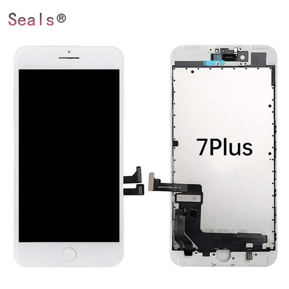 China mobile cell phones lcd screen display complete assembly for iphone 7 plus lcd replacement, Black/white
China mobile cell phones lcd screen display complete assembly for iphone 7 plus lcd replacement, Black/white