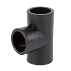 Fast supply speed hdpe fittings cross pipe tee joints