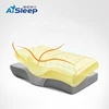 Aisleep Amazon Top Seller High Quality Adult Wedge Tongue Memory Foam Cervical Neck Traction Spondylosis Pillow