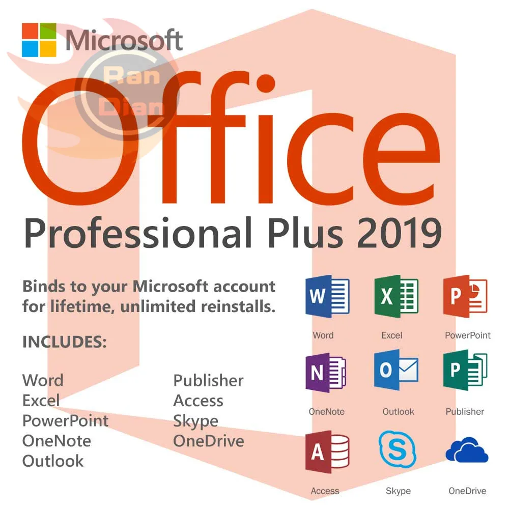 100% Useful Official version Software license key for office 2019 professional plus
100% Useful Official version Software license key for office 2019 professional plus