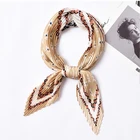 Brand Silk OEM Brand Turkish Ladies Dyeing Twill Silk Like Scarf Hijab