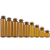 mini 3ml 4ml 5ml 10ml 15ml wishing message glass bottles with cork for wholesale