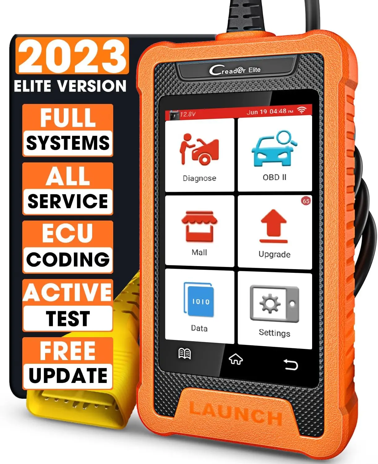 New Arrival Launch CRE Bidirectional Control Scan Tool for TOYOTA HONDA NISSAN OBD2 Full System Scanner for VAG After 2006
New Arrival Launch CRE Bidirectional Control Scan Tool for TOYOTA HONDA NISSAN OBD2 Full System Scanner for VAG After 2006