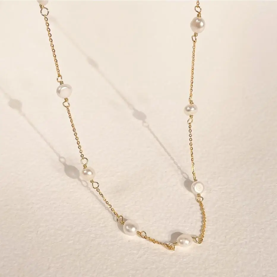 VIANRLA 925 Sterling Silver Pearl Pendant Minimalist Chain Necklace For Women Jewelry Wholesale Drop Shipping
VIANRLA 925 Sterling Silver Pearl Pendant Minimalist Chain Necklace For Women Jewelry Wholesale Drop Shipping
