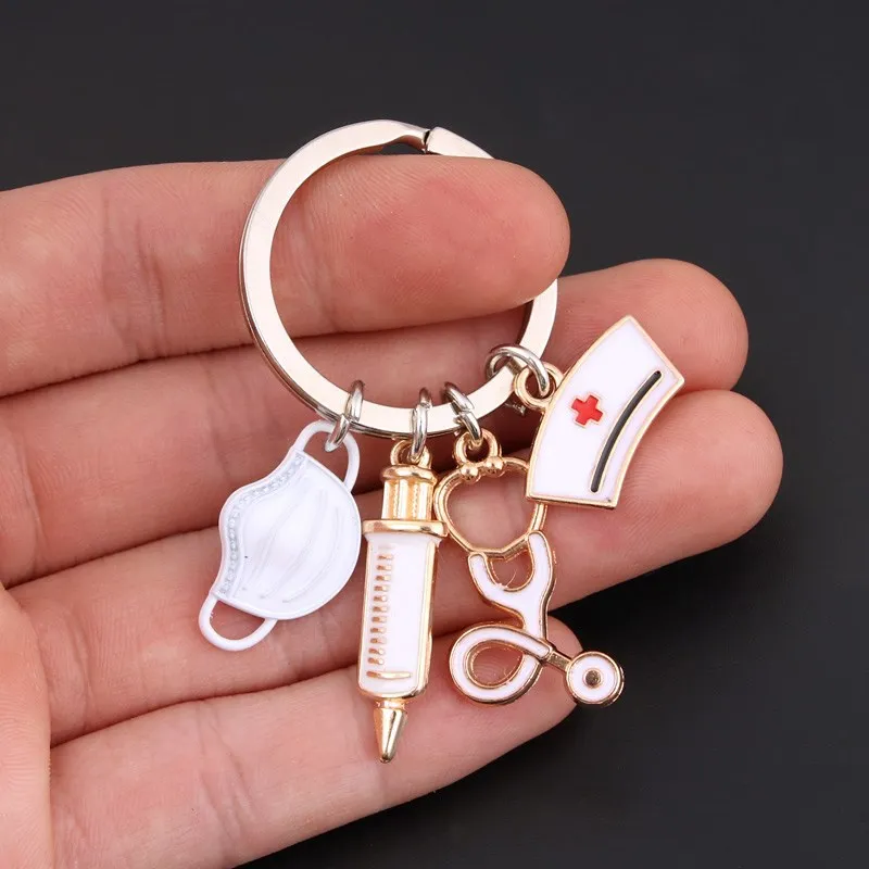 2022 New Design Metal Key Chains Nurse Doctor Key Chain GT Hot Selling Custom Cute Key Ring Chain Custom Logo
2022 New Design Metal Key Chains Nurse Doctor Key Chain GT Hot Selling Custom Cute Key Ring Chain Custom Logo