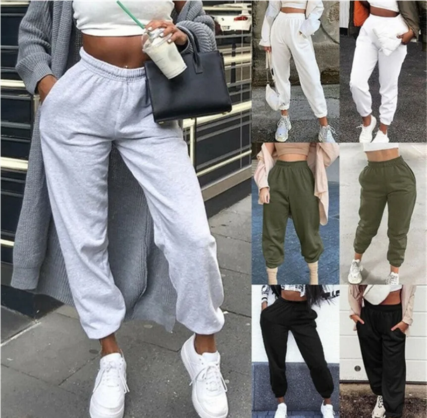 HOT Fleece Women Casual Sweatpants Joggers Leggings Pants loose Solid Color woman trouser High Waist Sweatpants
HOT Fleece Women Casual Sweatpants Joggers Leggings Pants loose Solid Color woman trouser High Waist Sweatpants