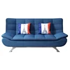 removable washable fabric modern mufti-function living room folding two seater lazy sofa bed