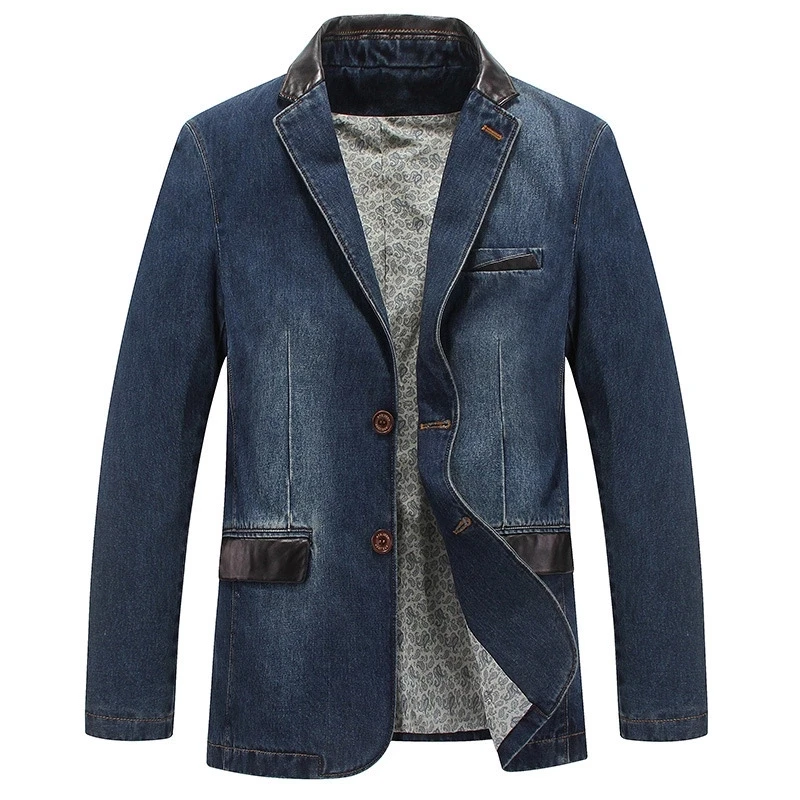 Mens Denim Jacket Windbreaker cowboy Jeans Motorcycle Casual Denim Blazer Coat For Men, Dark blue . jeans blue
Mens Denim Jacket Windbreaker cowboy Jeans Motorcycle Casual Denim Blazer Coat For Men, Dark blue . jeans blue