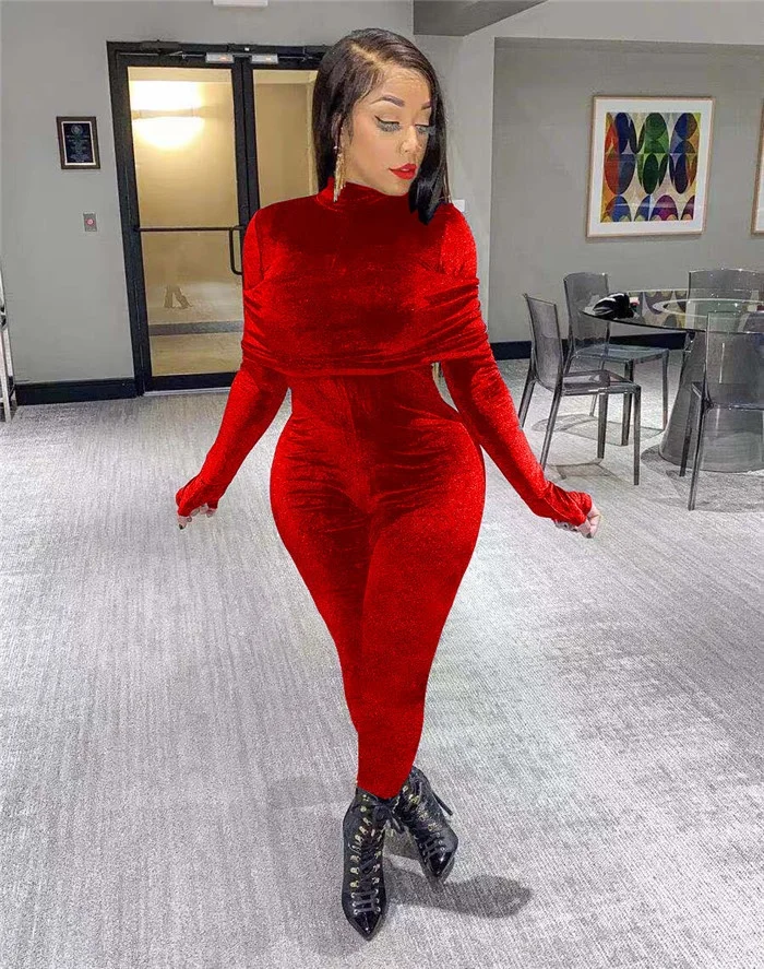 women fashion clothes styles stacked velour bodysuit fall women one piece jumpsuits, Picture
women fashion clothes styles stacked velour bodysuit fall women one piece jumpsuits, Picture