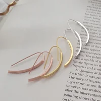 Personality style 925 sterling silver women jewelry gold plated U shaped earrings hooks
Personality style 925 sterling silver women jewelry gold plated U shaped earrings hooks