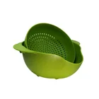 Deep Colander Fruit Vegetable Strainer Containers Organizer Storage Sieve Washing Plastic Basket