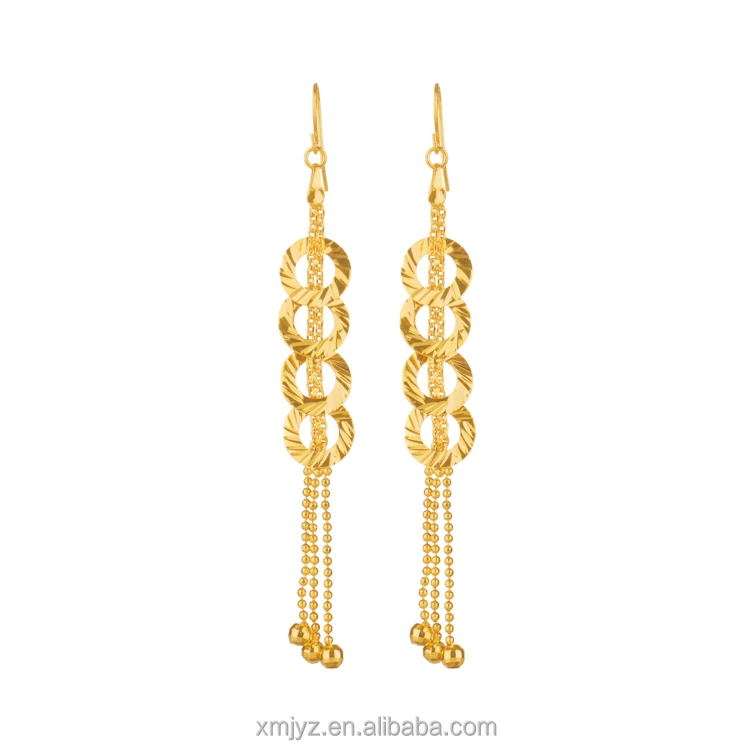 Net Red Hot Style Korean Personality Temperament Long Disc String Tassel Earrings Female Wedding Jewelry
Net Red Hot Style Korean Personality Temperament Long Disc String Tassel Earrings Female Wedding Jewelry