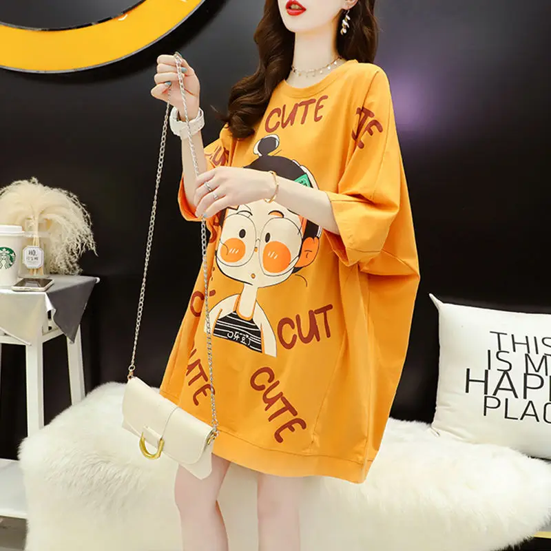 Harajuku Women'S T-Shirt Half Sleeve Graphic T Shirts Women Casual Ladies Tops Korea Cotton Letter Summer, Black
Harajuku Women'S T-Shirt Half Sleeve Graphic T Shirts Women Casual Ladies Tops Korea Cotton Letter Summer, Black